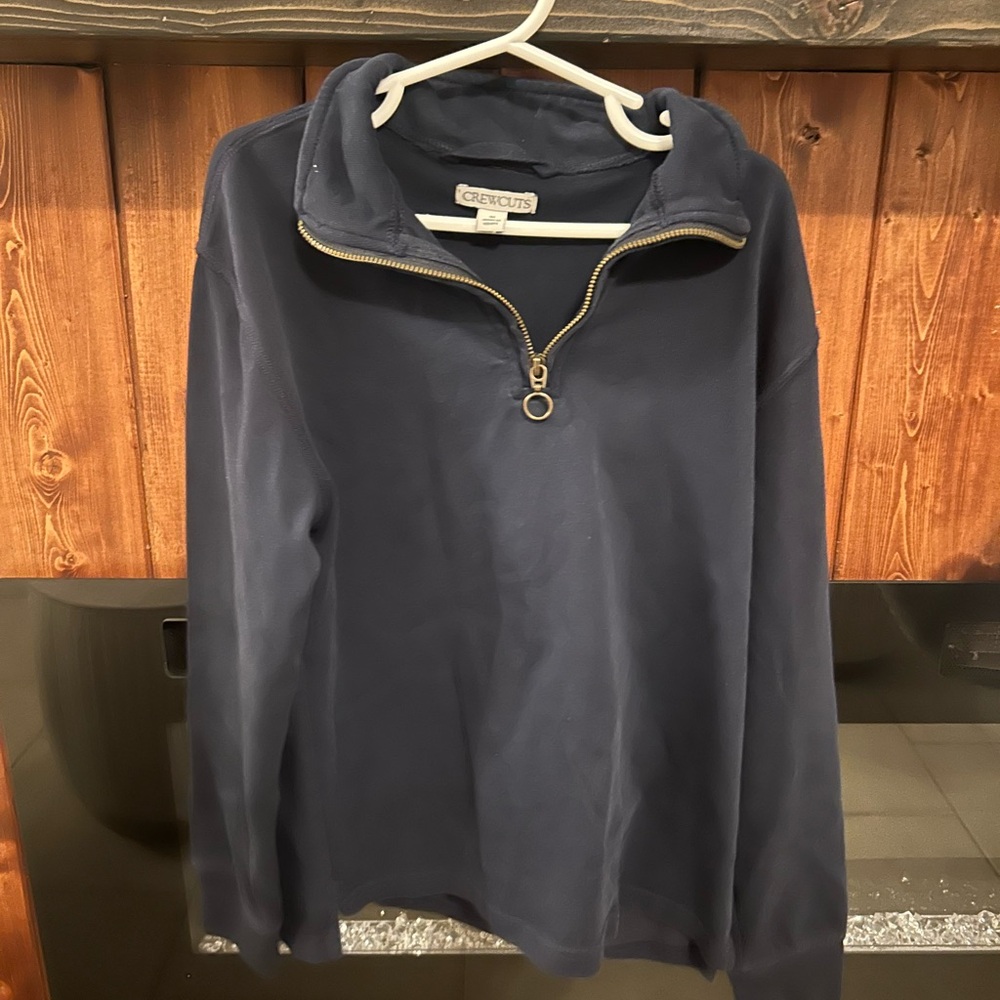 Crewcuts Men's Navy Zip-Up Sweater